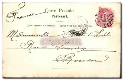 Liegi — Il monte di Pietà — Wilhelms Hoffmann A.-G., Dresda, n° 3582 — Verso