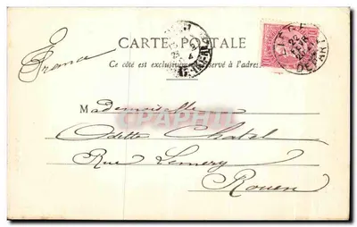 Liège — Katedra Świętej Wiary — Série 28 N. 46 — Wydawca Albert Sugg, z Gandu — Rewers