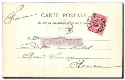 Liège - Iglesia de los R. P. P. Rédemptoristas, calle Hors-Château — Serie 28 N. 50 — Editor Albert Sugg, en Gand — Reverso