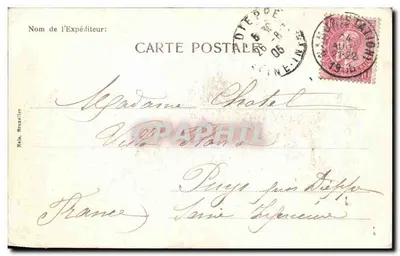 Namur — El camino circular de la Ciudadela — Série artistique No. 9 — Reverso