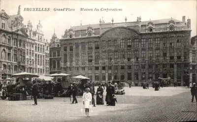 Bruxelas - Grand'Place - Casa das Corporações