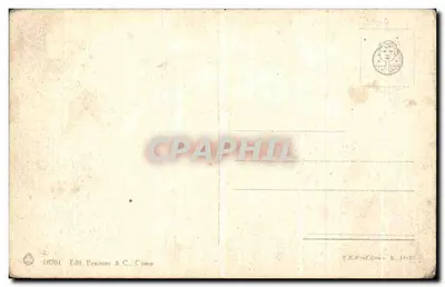 Ospedaletti - Panorama da ponente — Edit. Brunner & C., Como, n° 16704 — Verso