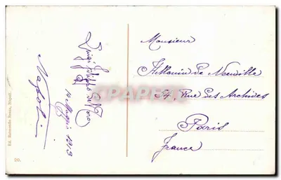 NAPOLI. Piazza dei Martiri — editor Raimondo Renta, n°20 — Verso