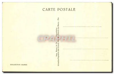 Fès — Ogólny widok mediny z południa — Imp. Braun & Cie, Fès — Rewers