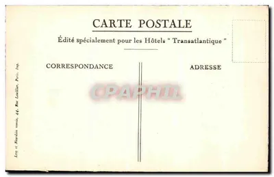 Casablanca — Uma rua na Médina — I.L. — Verso