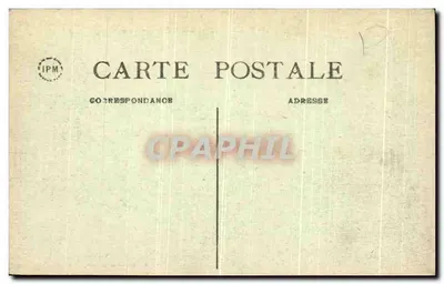 Rabat — Médersa i jej Żurawie — P. Cousin & Cie, Nowe Galerie, Rabat — Rewers