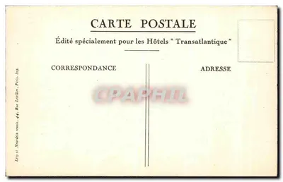 Casablanca — W nowej arabskiej dzielnicy (Laprade i Cadet, architekci) — LL. — Rewers