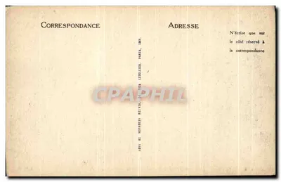 Hammam-Meskoutine — A Cascata — Imp. Litellier, Paris — Verso