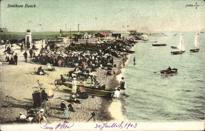 Southsea Beach — vista animada — Jw&S n°2