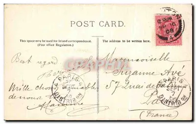 Dom w Bungalow Town, Shoreham — nieznany wydawca, numer serii nie widoczny — Rewers