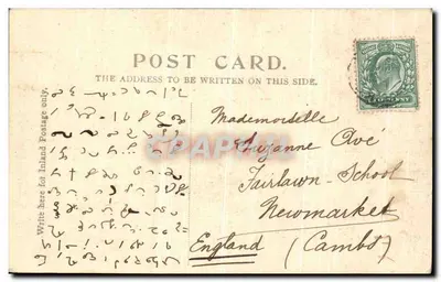 Kenbane Head e Castelo, Ballycastle — Série Valentine's — n° 22405 — Verso