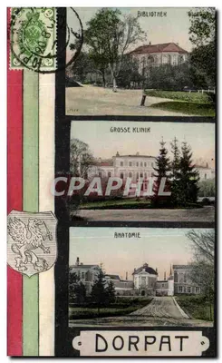 Dorpat — Biblioteca, Grande Clínica, Anatomia — editor desconhecido, número de série não visível