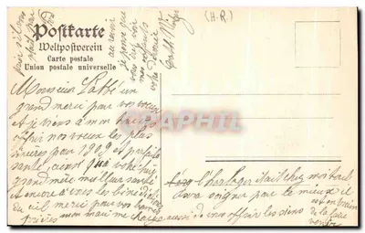Powitanie z Sennheim — Pamiątka z Cernay — Wydawnictwo A. Kohler, Sennheim — Rewers