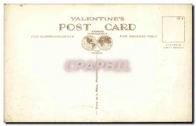 Londres — vista composta do Parliament Square, o Cenotaph à noite, Trafalgar Square e Whitehall — Valentine's Post Card n°219552 J.Y. — Verso