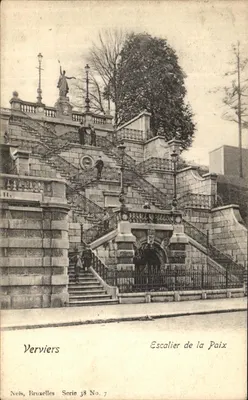 Verviers — Escadaria da Paz — Nels, Bruxelas, Série 38 No. 7