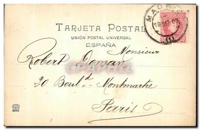 Madrid — Banco da Espanha — Hauser y Menet, n°35 — Verso