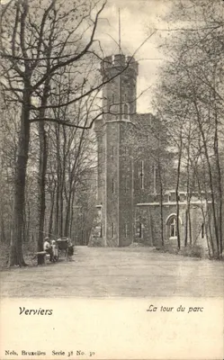 Verviers — A torre do parque — Nels, Bruxelas, Série 38 No. 30
