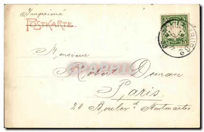 Würzburg — Fortezza — Dr. Trenkler Co., Leipzig, n° 18945 — Verso