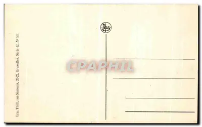 Puerta de Ostende — Brujas — editor NPS, n°39 — Reverso