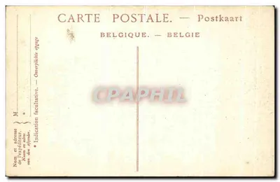 Bruksel — Pałac Francuski — n° 161 — Rewers