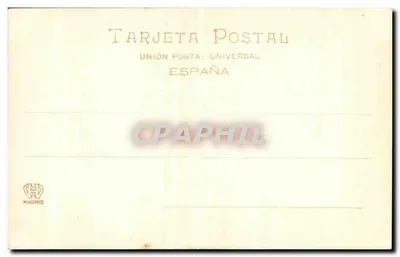 La Granja - Fuente de Neptuno — Hauser y Menut, n° 797 — Reverso
