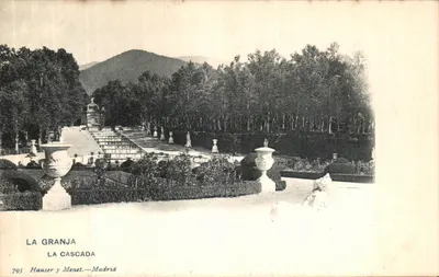 La Granja — A Cascata — Hauser y Menet, n°793