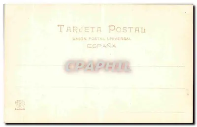La Granja - Palacio Real — Hausser y Menei, n° 792 — Reverso