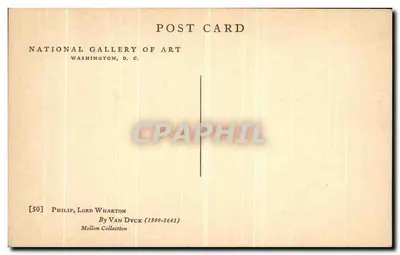 Philip, Lord Wharton — Retrato — National Gallery of Art, Washington D.C., série [50] — Verso