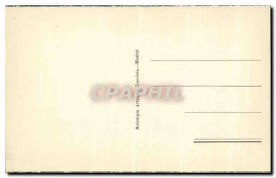 Avila — Mury — Heliotipia Artística Española, Madryt — Rewers
