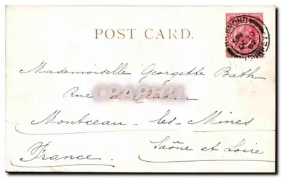 Piccadilly, Londyn — widok placu z budynkiem Spaten Beer — wydawca nieznany — Rewers
