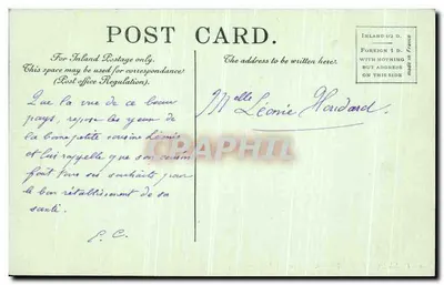 Ventnor (Wight-eiland) — Oostzijde — LL. n°6 — Achterkant