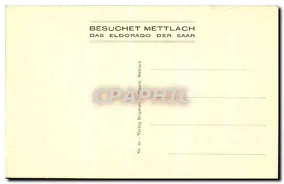 Ruina Montclair — Ruiny otoczone nagozabudowanymi drzewami — wydawca nie widoczny — Rewers