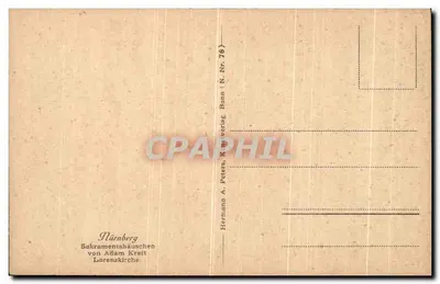 Niemcy — Sakramentshäuschen, katedra Lorenta — Hermann A. Peters, Bonn — Rewers