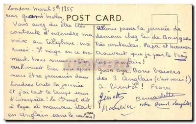 Klasztor Marie Auxilatrice — East End Road, Finchley, N.3 — wydawca nieznany — Rewers