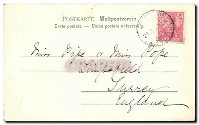 Stallhof — Drezno — Gehr. Schezel, Drezno 423 — Rewers