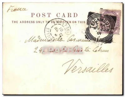 Katedra w Exeterze — Front Zachodni — Pictorial Stationery Co. Ltd. — Rewers