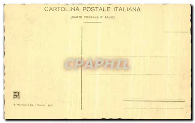 Monumentalna Certosa di Pavia - Piccolo Chiostro — wydawca Muliano & Co. nr 3726 — Rewers