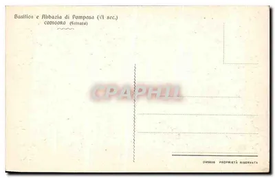 Pomposa - Paliotto de Sarcófago Bizantino — Reverso