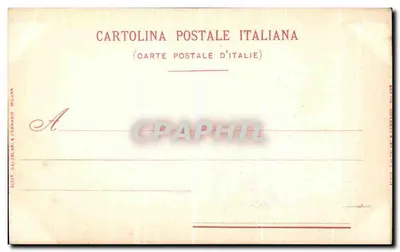 Luini - Ambrosiana - Święta Rodzina — seria 42, wydawca Gluck Calzolari & Figlio Milan — Rewers
