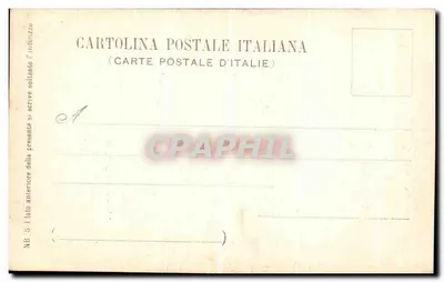 De Engelse Arcangelo Rafael met de zoon van Tobia en twee andere heiligen — R. Accademia di Belle Arti — Da Fot. P.lli Alinari — Venetië — Achterkant