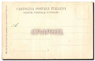 Venetië - R. Academie van Beeldende Kunsten - S. Cecilia (Sasso Ferrato) — Ferd. Gobbato, uitgever n°224 — Achterkant