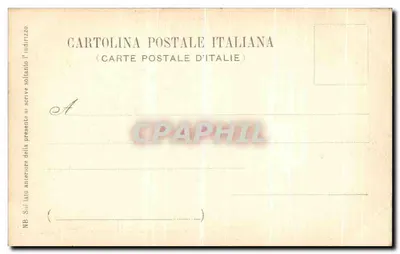 Wenecja - R. Accademia di Belle Arti - Przedstawienie Panny Marii w Tempelu (Tiziano) — Fot. F.III Alinari, nr 236 — Rewers