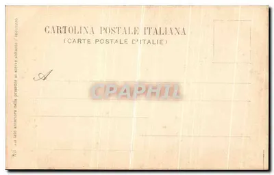 Florencio - Muzeum Dominikanów - fresk przedstawiający Jezusa, św. Marcina i św. Antoniego (Beato Angelico) — Francesco Pinelder Edit., Firenze, nr 1076 — Rewers