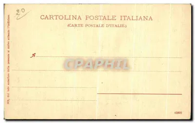 Ospedale del Ceppo — L'opera di misericordia. Dare da bere agli assetati — Cart. e Lib. Pagnini, Pistoia — Verso
