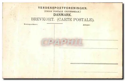 Thorvaldsen's Myrdinde med en Amorinreide — Skandinavisk Billett og Kortforlag, København, n°4 — Rewers