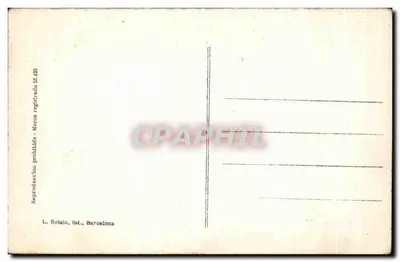 Gérone — Most Isabel II nad Rio Oñar — L. Roisín, fot., Barcelonie, nr 24 — Rewers