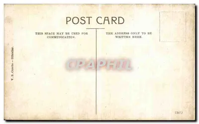 Gibraltar — Stacja Sygnałowa — V. B. Cumbo — Rewers