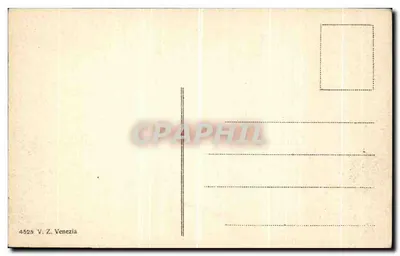 Wenecja — Wyspa S. Giorgio Maggiore z kościołem — wydawca V. Z. Wenecja, nr 4525 — Rewers