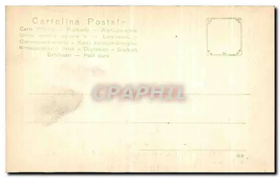 Piazza Vitt. Em. - Rivisto degli allievi dell'Accademia Navale — Livorno — Rückseite