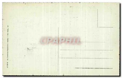 CAPRI - Piccola Marina — vista da baia com falésias e barcos — edição Domenico Trametti, n° 017216 — Verso
